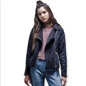 Gypsy Warrior Suede Moto Jacket